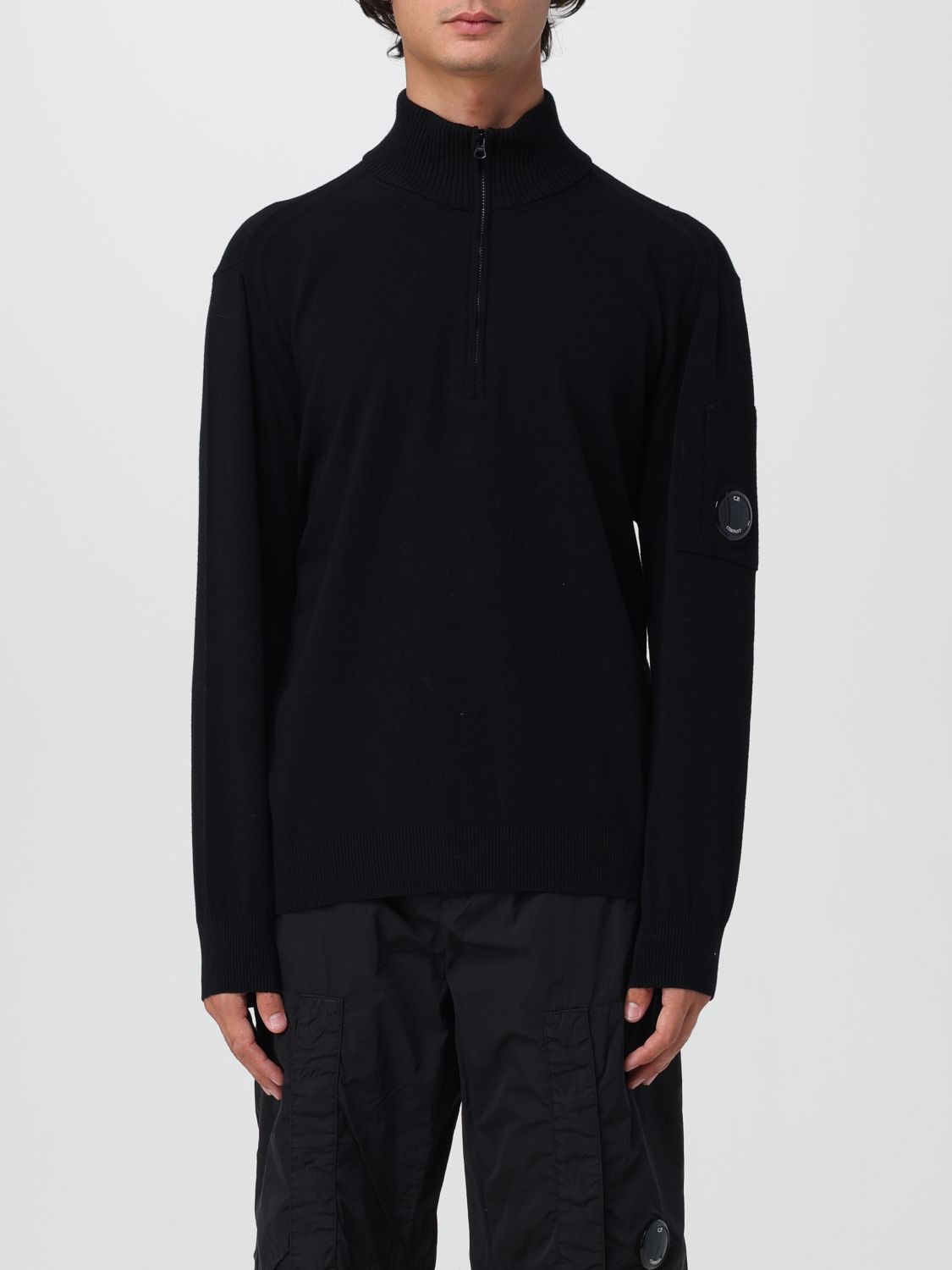 C.p. Company Sweater C. P. Company Men Color Black In Black