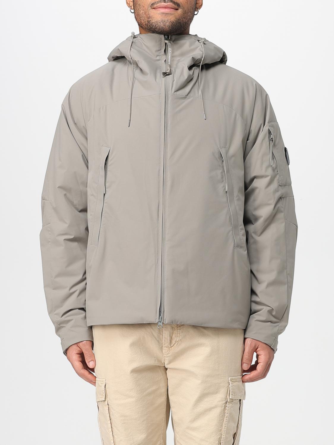 C.p. Company Jacket C. P. Company Men Color Beige In Gray