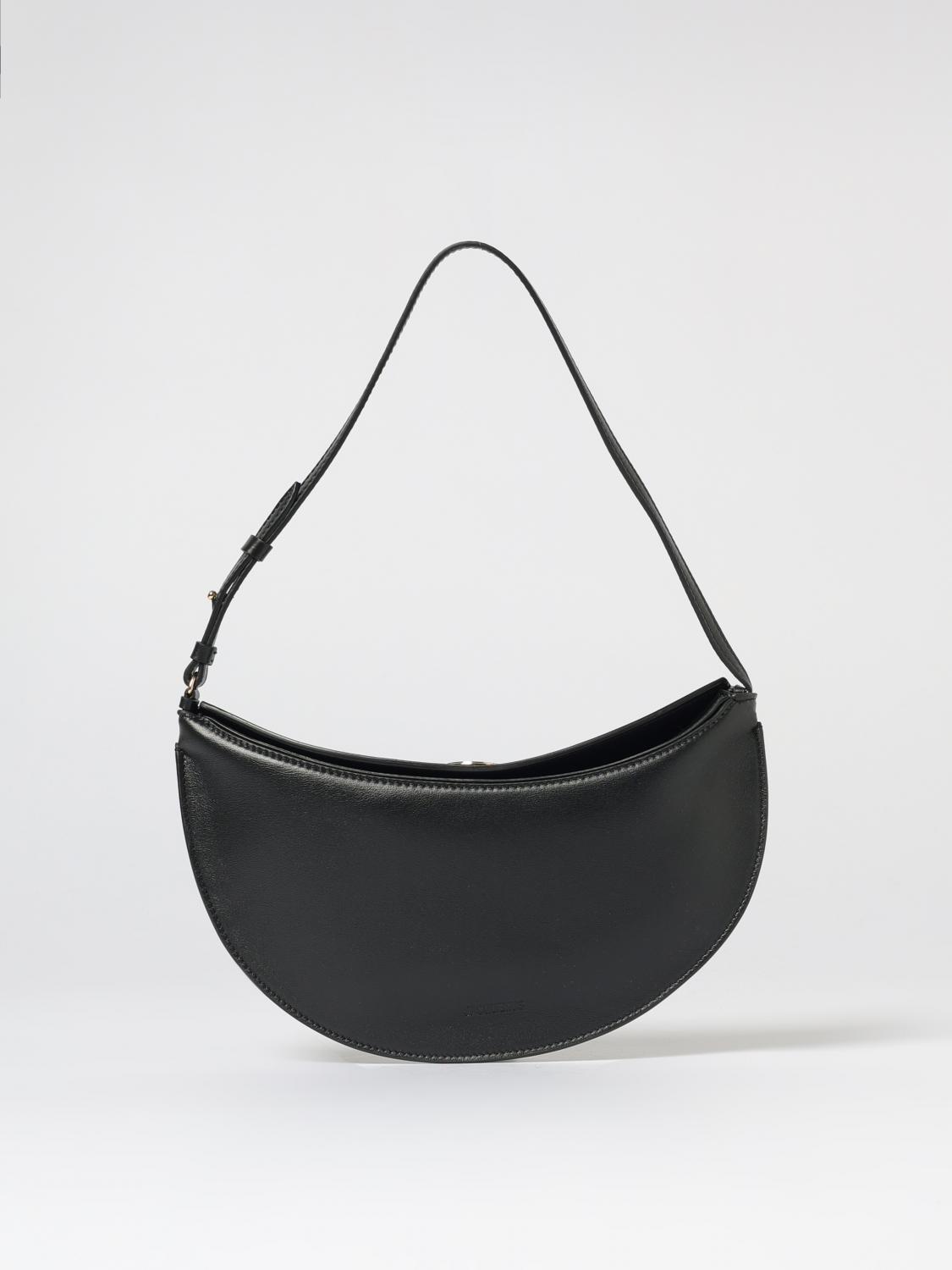 Jacquemus Le Petit Calisso Rond Embellished Leather Clutch In Black