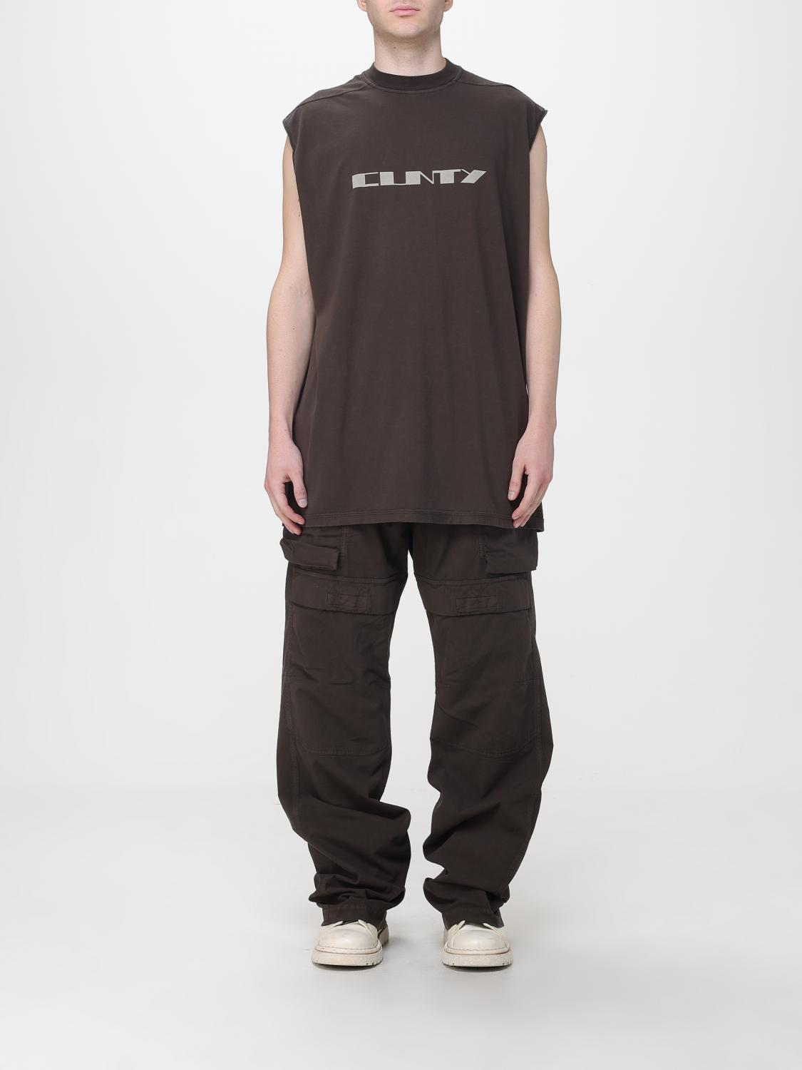 Rick Owens Drkshdw T-shirt  Men Color Multicolor In Brown