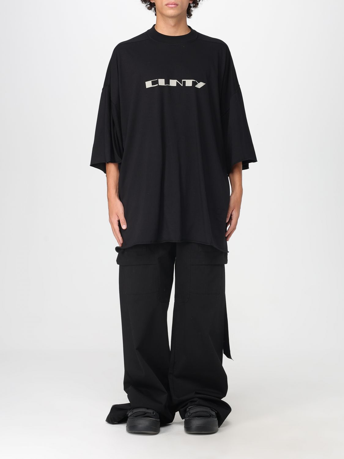 Rick Owens Drkshdw Tommy T-shirt In Black