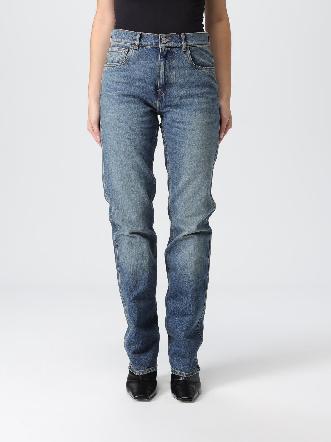 Coperni Jeans Woman Color Blue In Blue