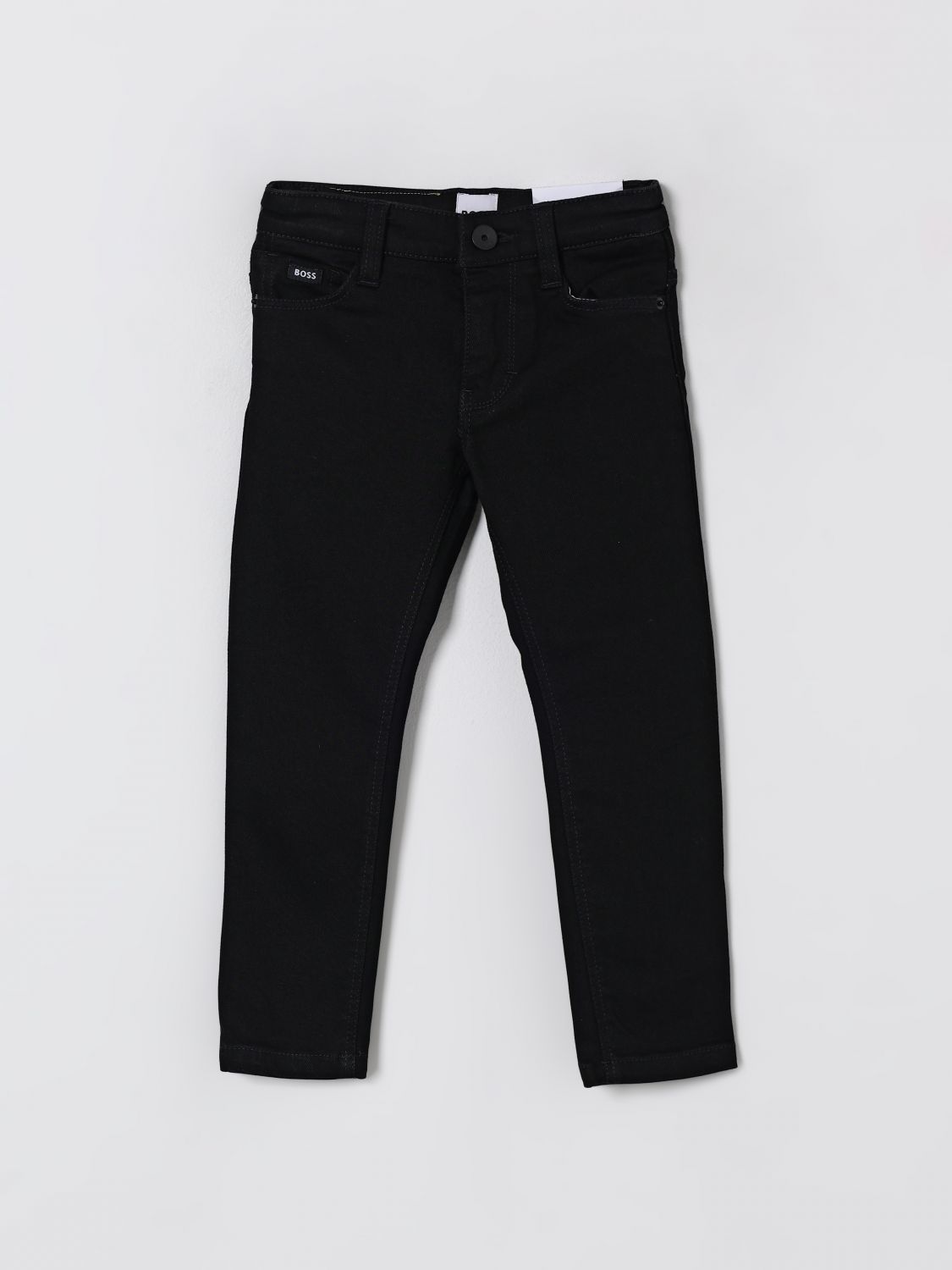 Hugo Boss Pants Boss Kids Color Black