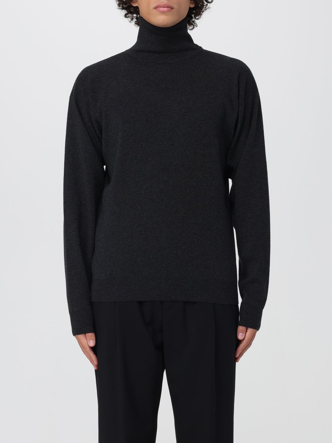 Lemaire Sweater Men Color Grey In Black