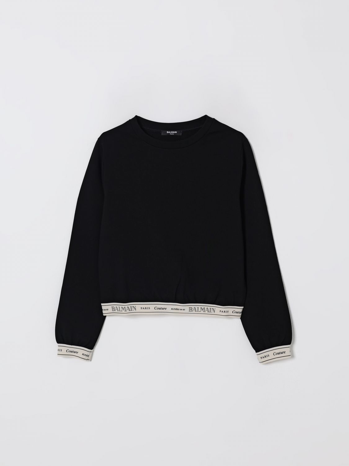 Balmain Sweater Kids Color Black In Multi