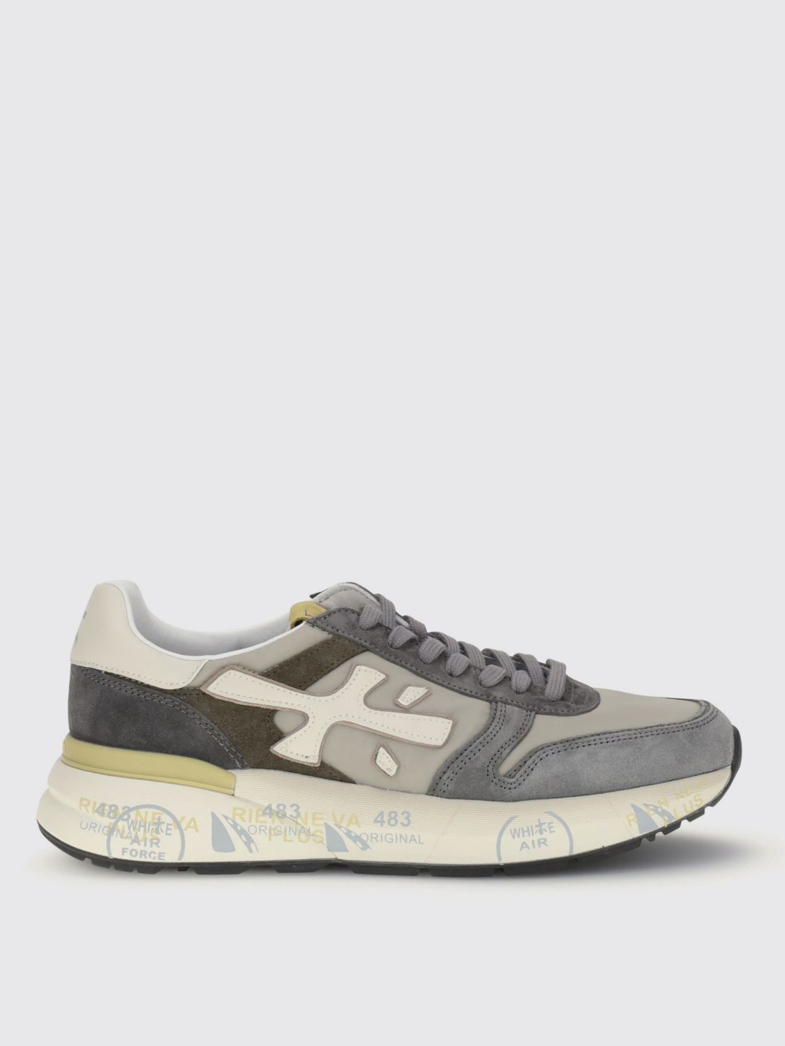 Premiata Sneakers  Men Color Grey In Multi