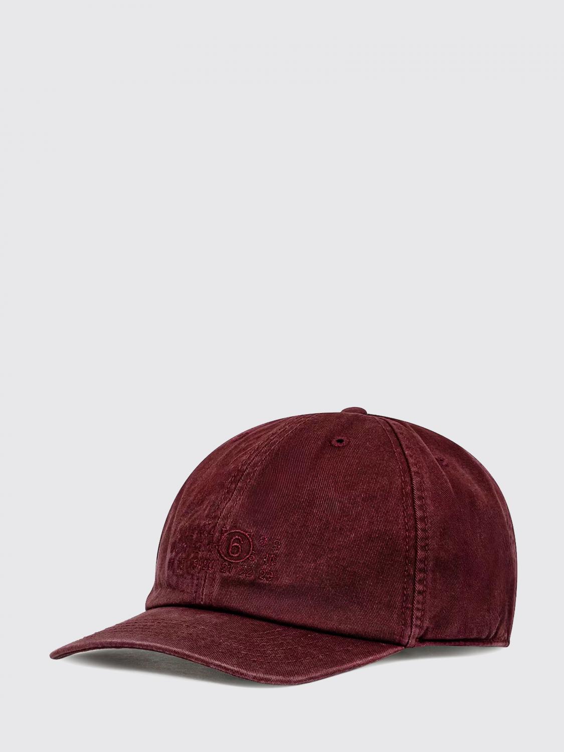 Mm6 Maison Margiela Hat Men In Brown