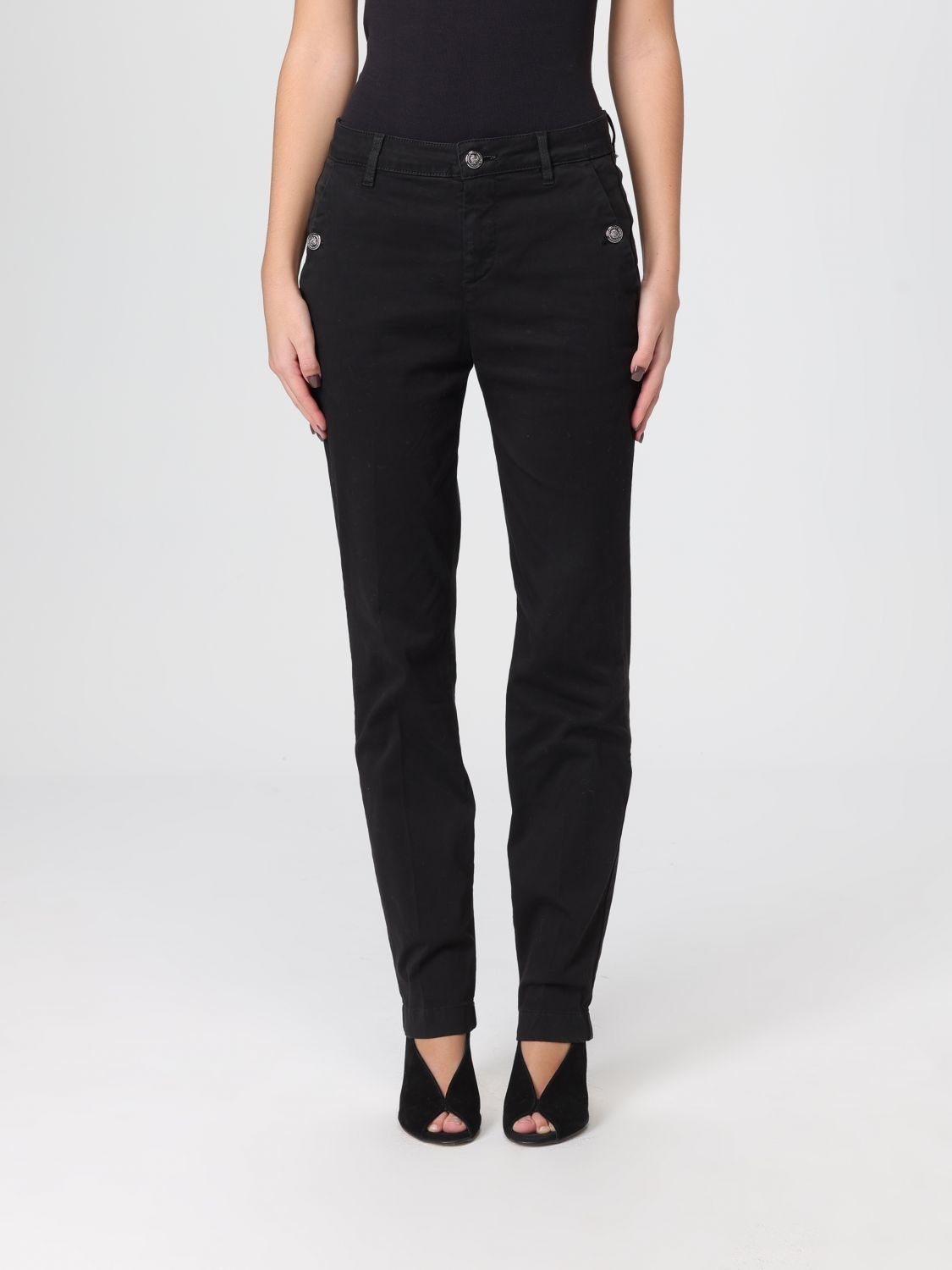 Liu •jo Pants Liu Jo Woman Color Black In Black
