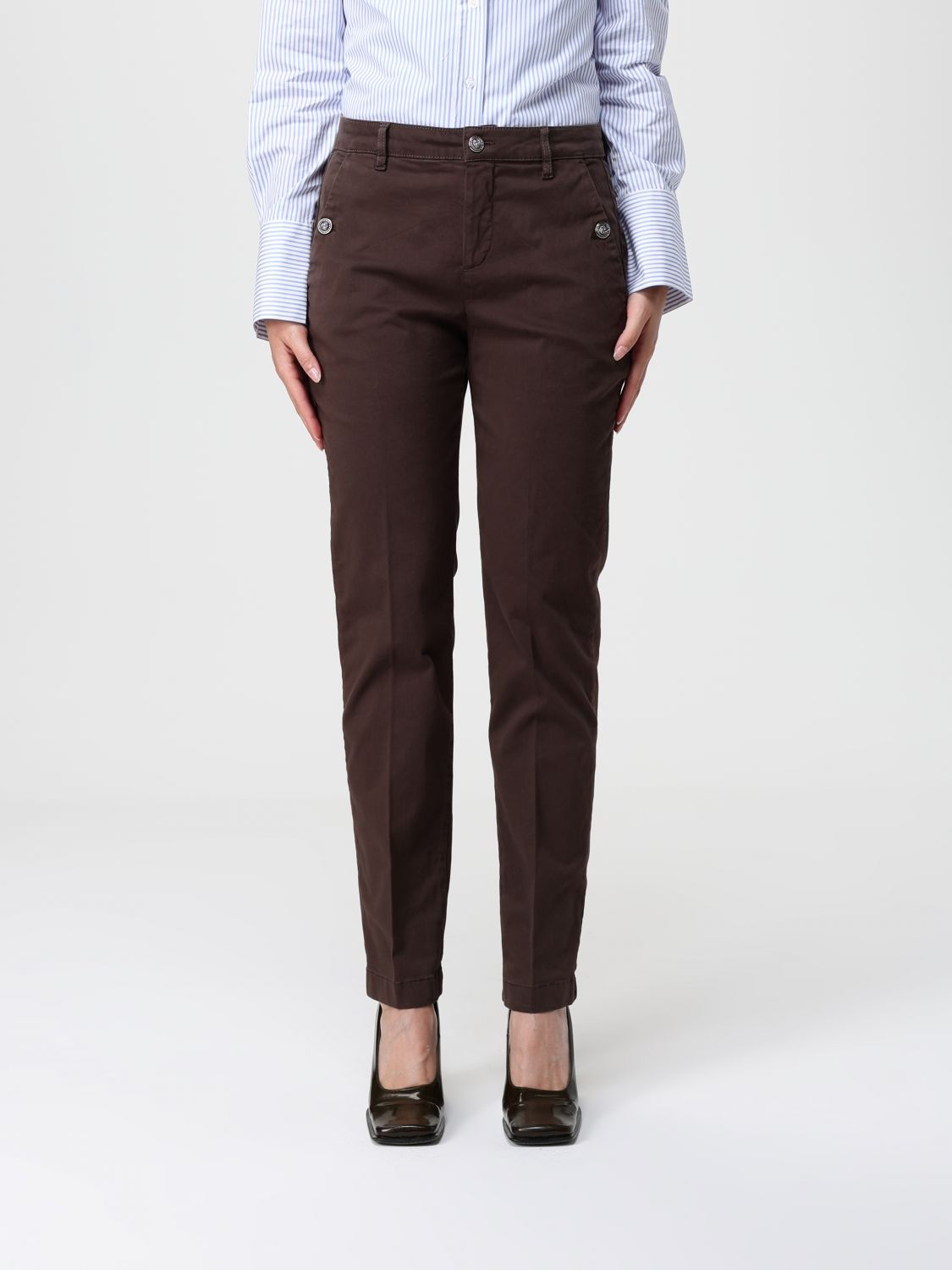 Liu •jo Jeans Liu Jo Woman Color Brown In Brown