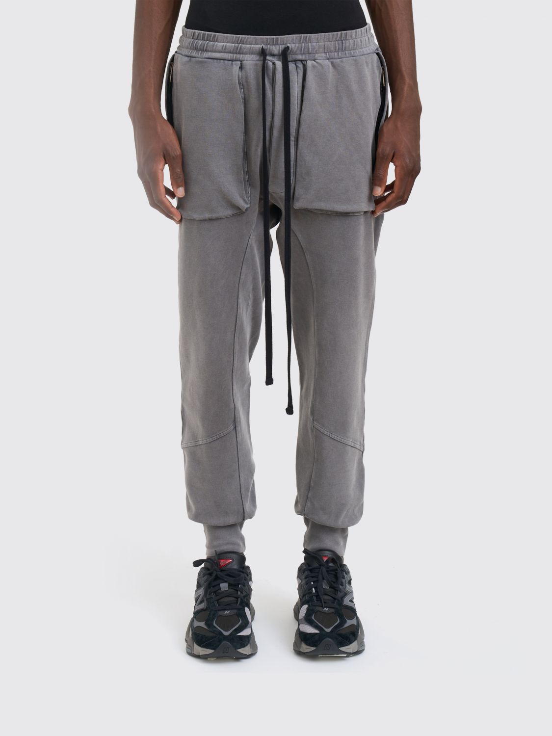 Thom Krom Gray M St 509 Cargo Pants In Gray