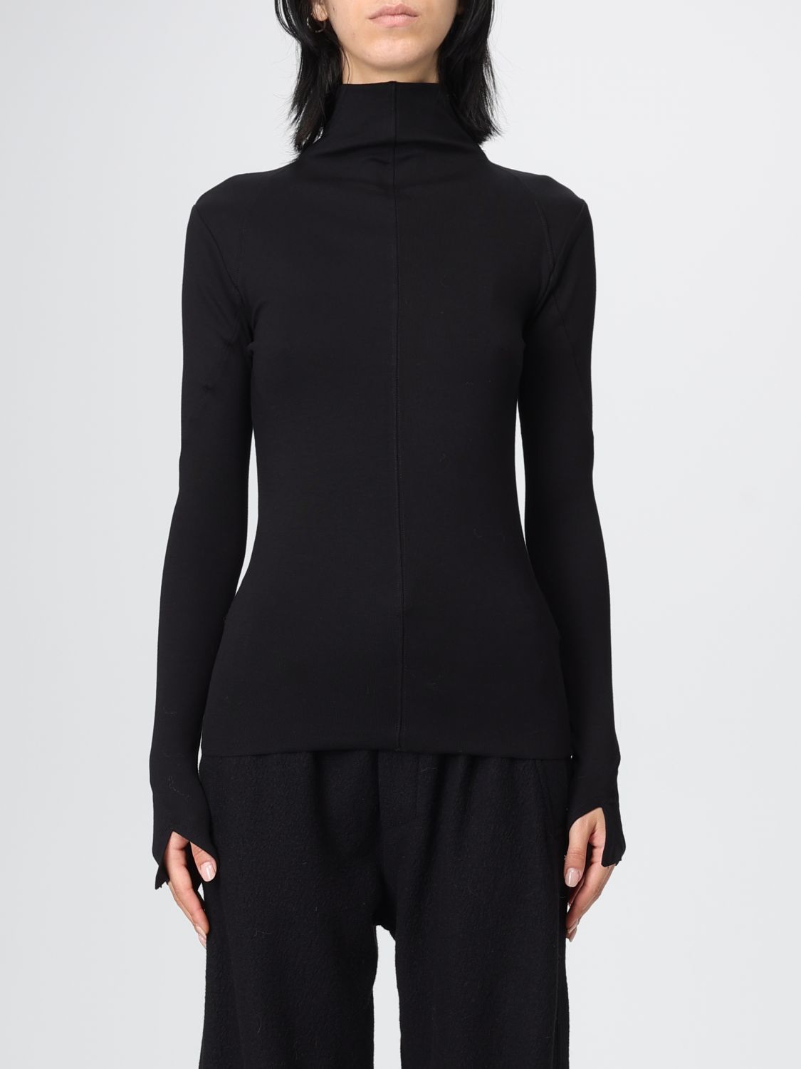 Thom Krom Top Woman Color Black In Black