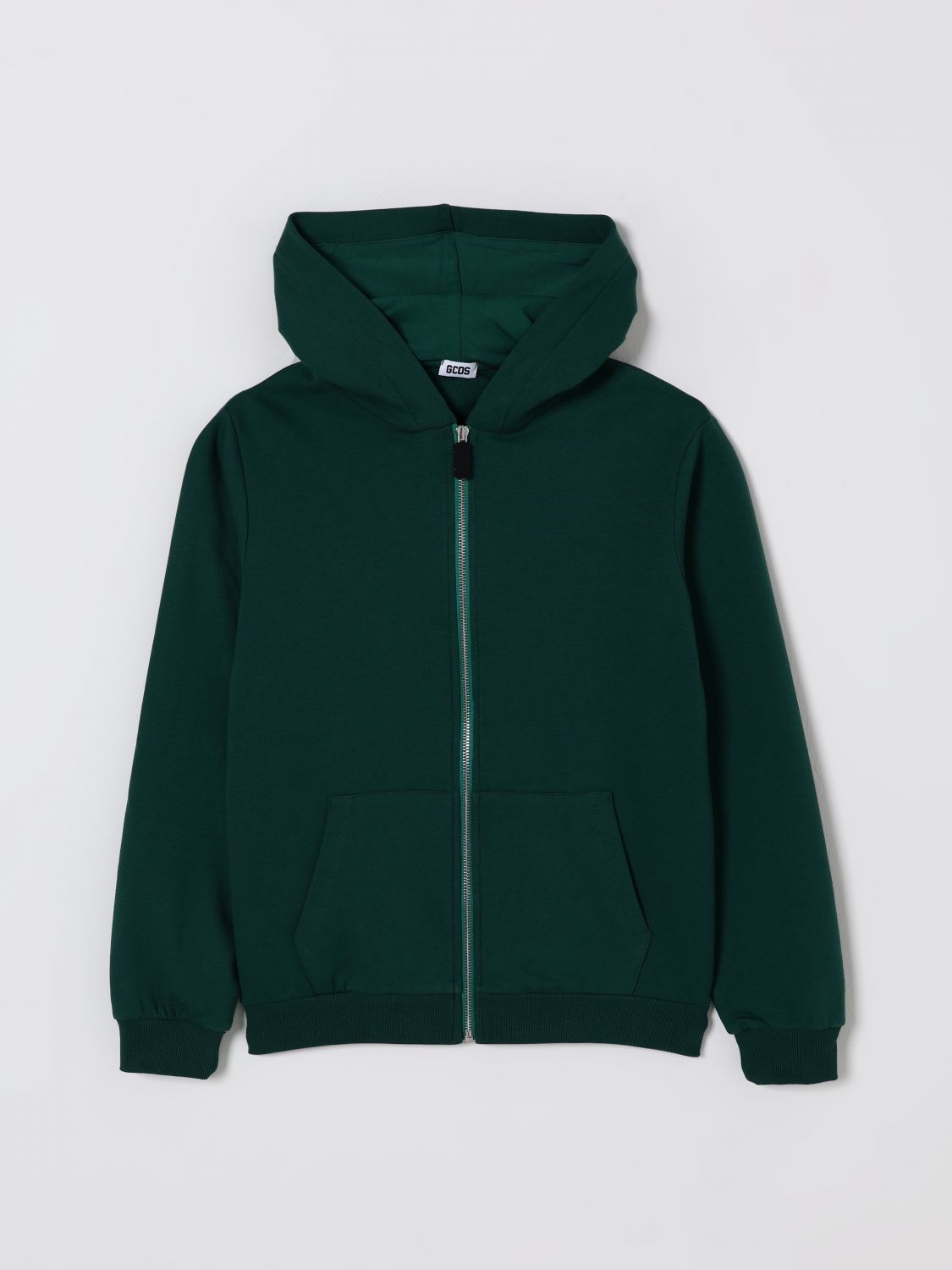 Gcds Junior Sweater  Kids Color Green In Blue