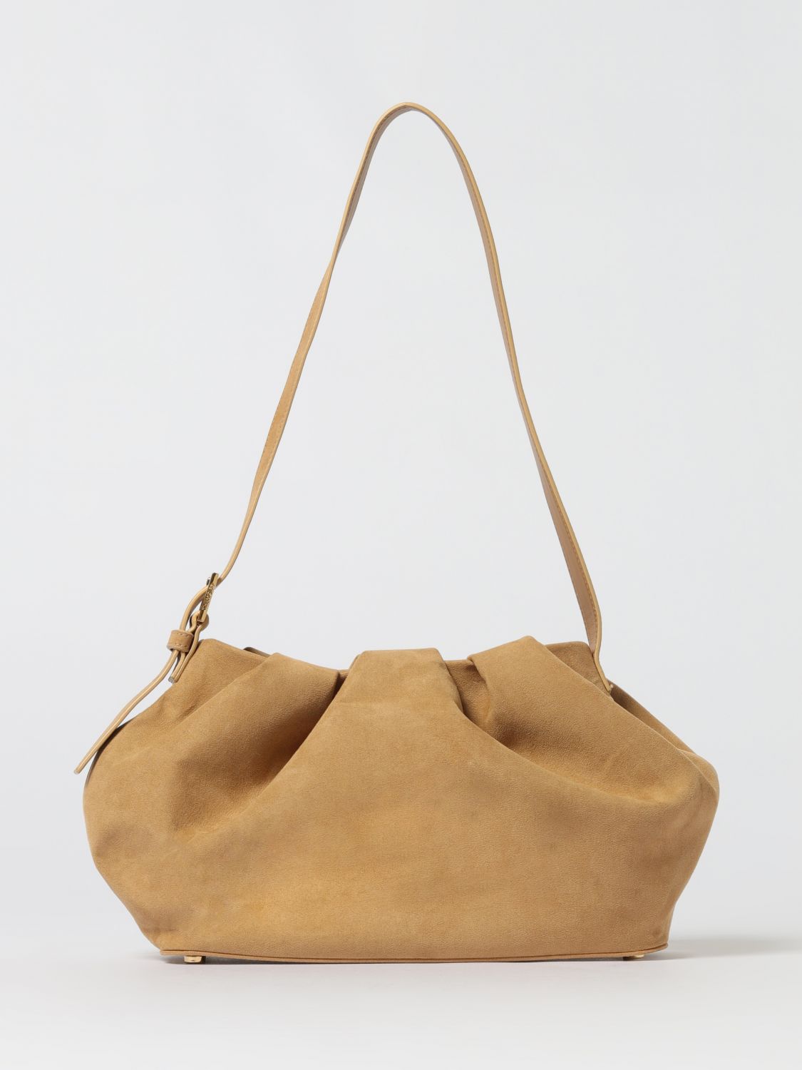 Themoirè Crossbody Bag  Woman Color Beige In Sand