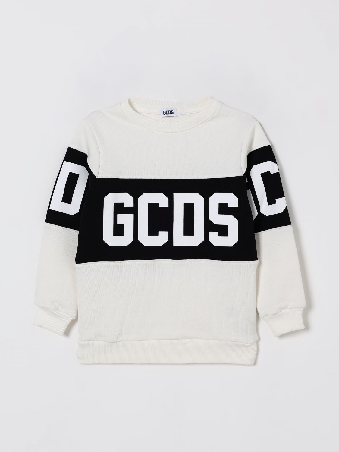 Gcds Junior Sweater  Kids Color Ivory In White