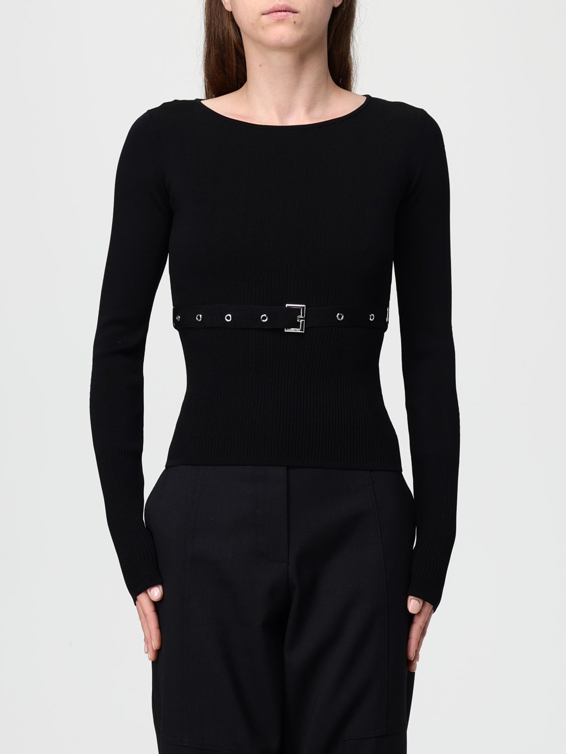 Patrizia Pepe Sweater In Black