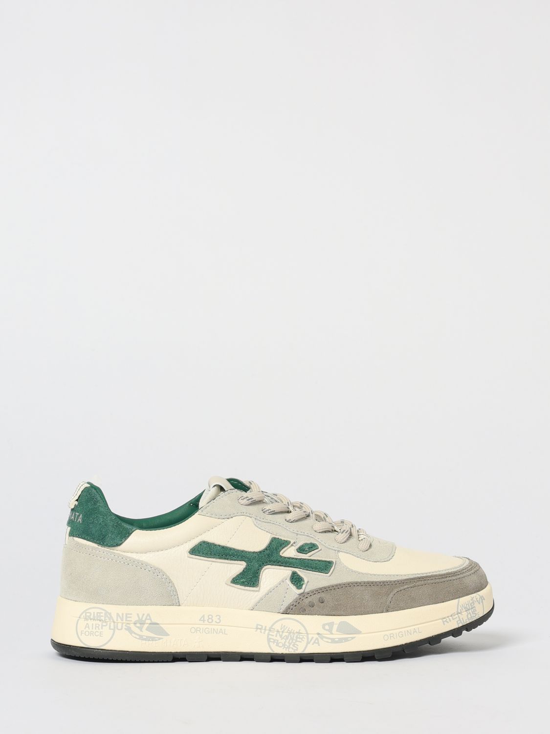 Premiata Sneakers Men Color Grey In Multi