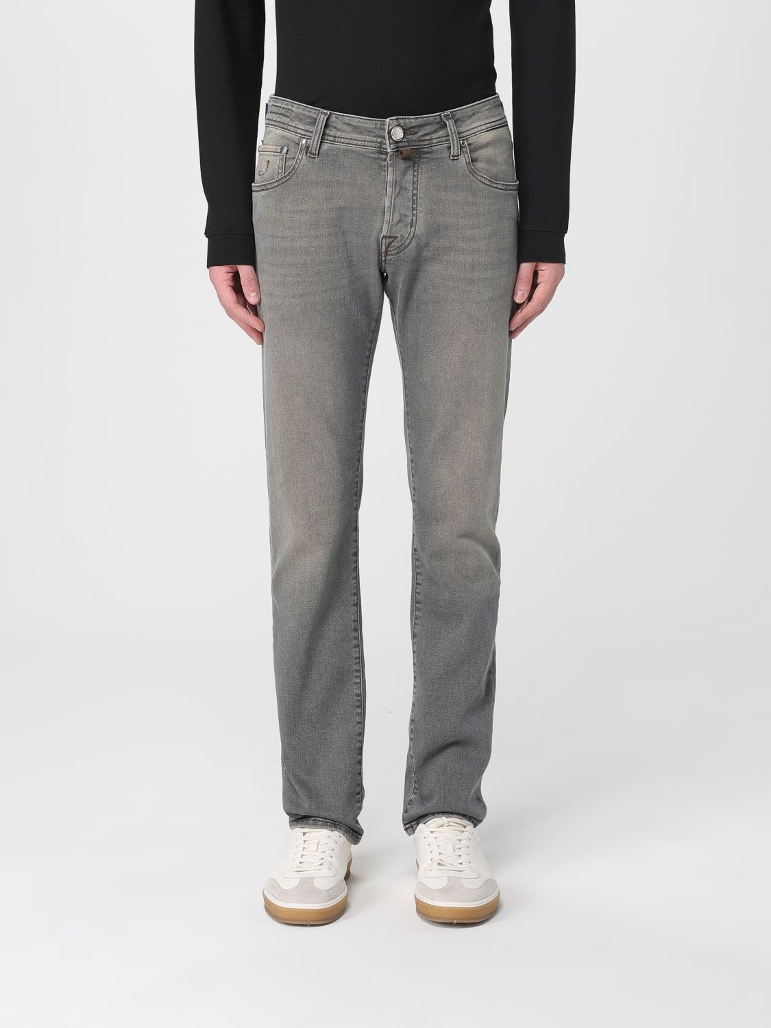 Jacob Cohen Jeans  Men Color Grey In Gray