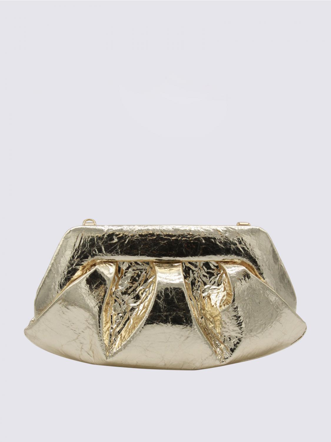 Themoirè Clutch  Woman Color Gold