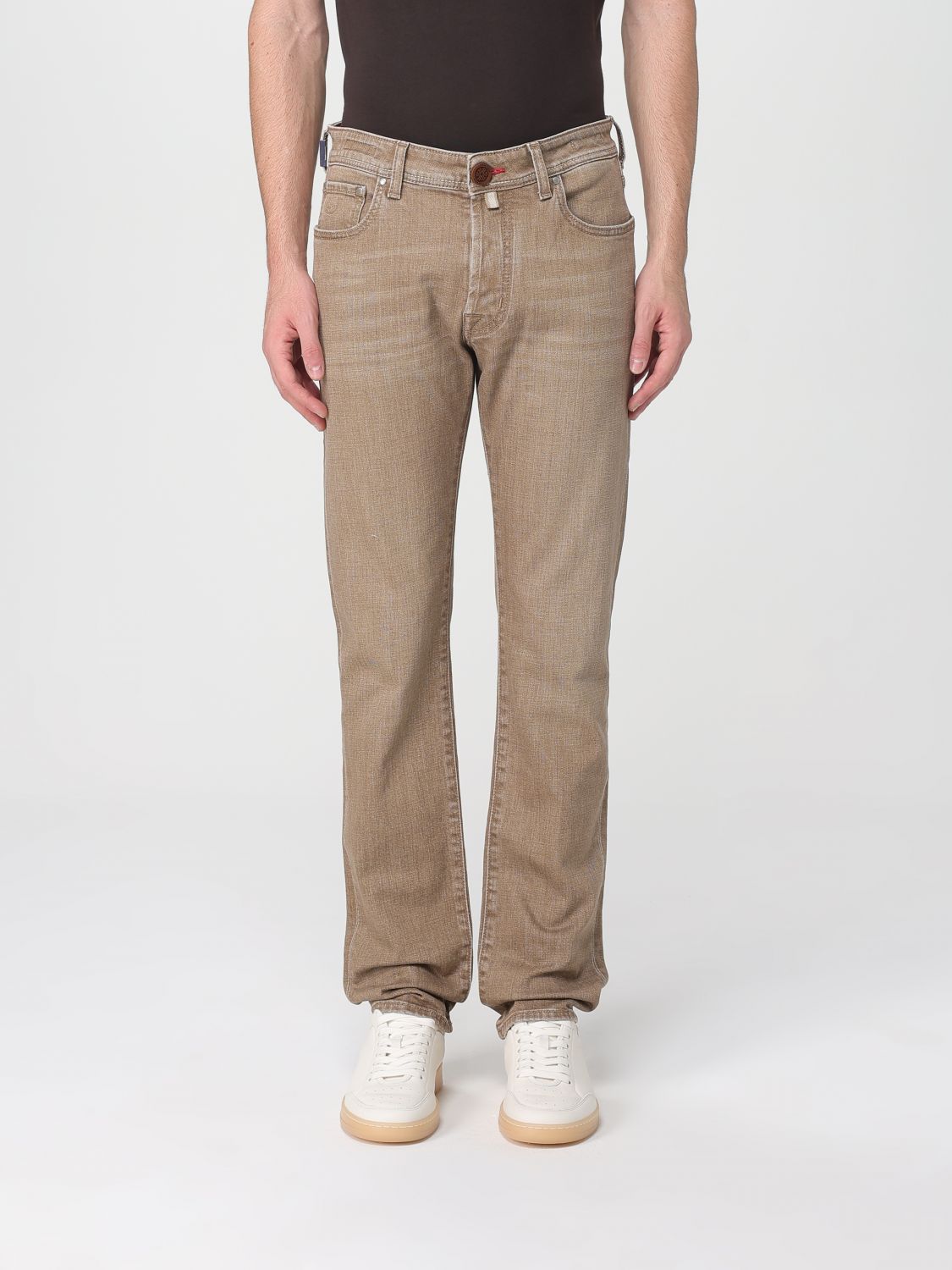 Jacob Cohen Jeans  Men Color Denim In Brown