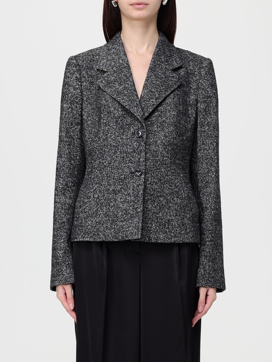Dolce & Gabbana Blazer  Woman Color Grey In Gray