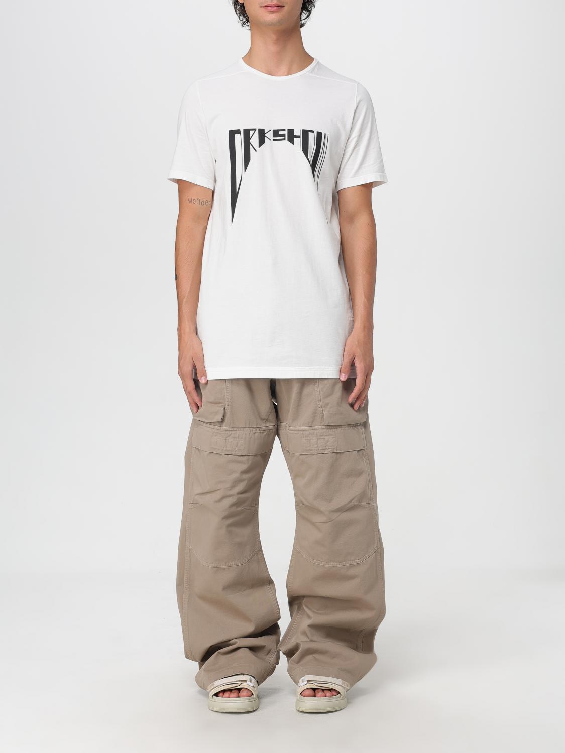 Rick Owens Drkshdw Graphic-print T-shirt In White
