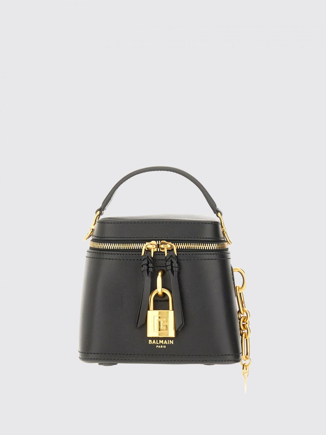 Balmain Shoulder Bag  Woman Color Black In Black