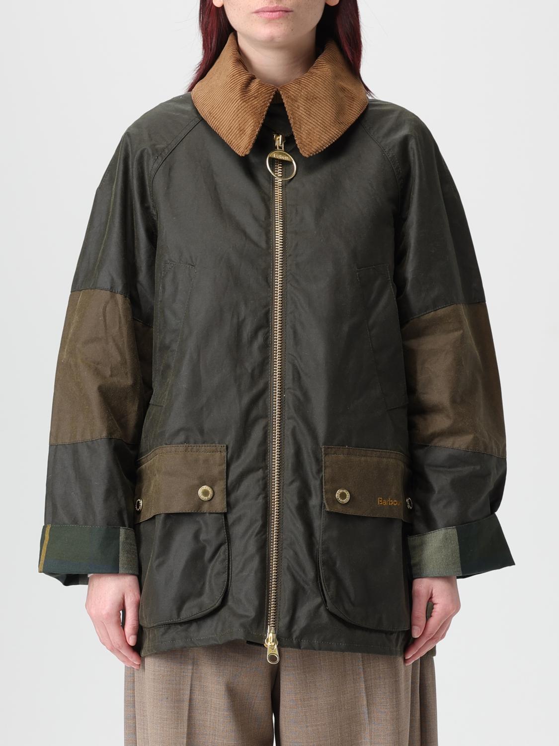Giubbotto Barbour in cotone cerato