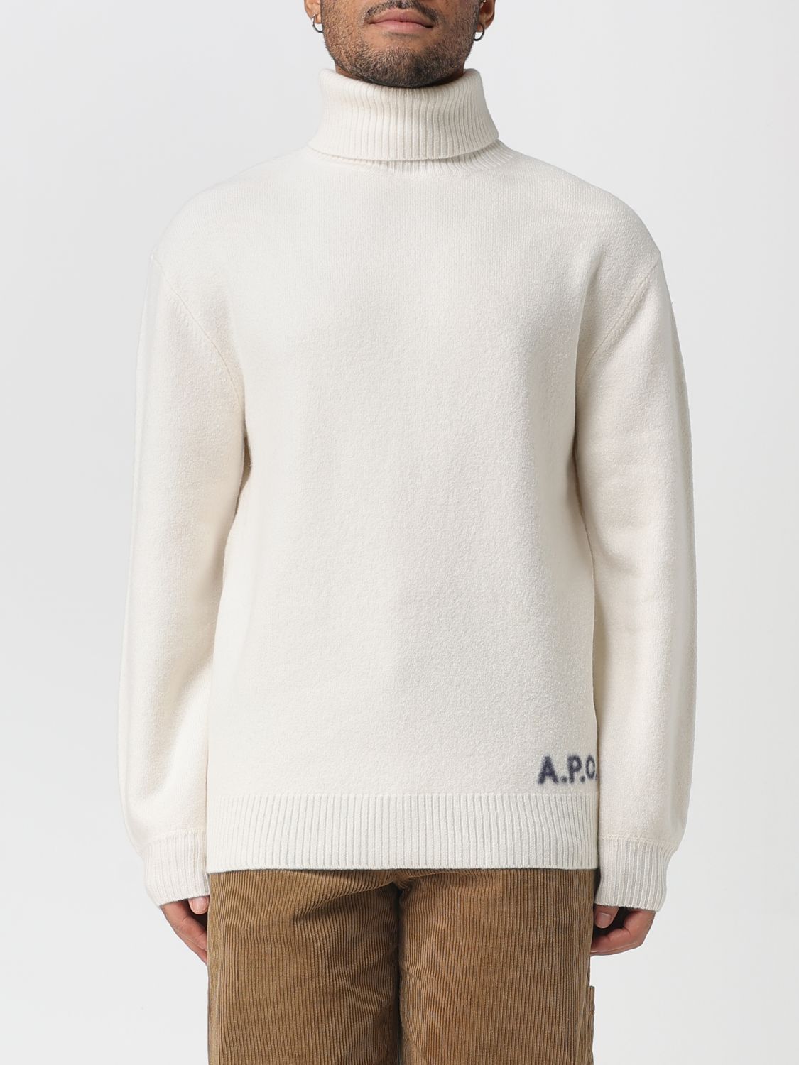 Apc Sweater A. P.c. Men Color Beige In Neutral