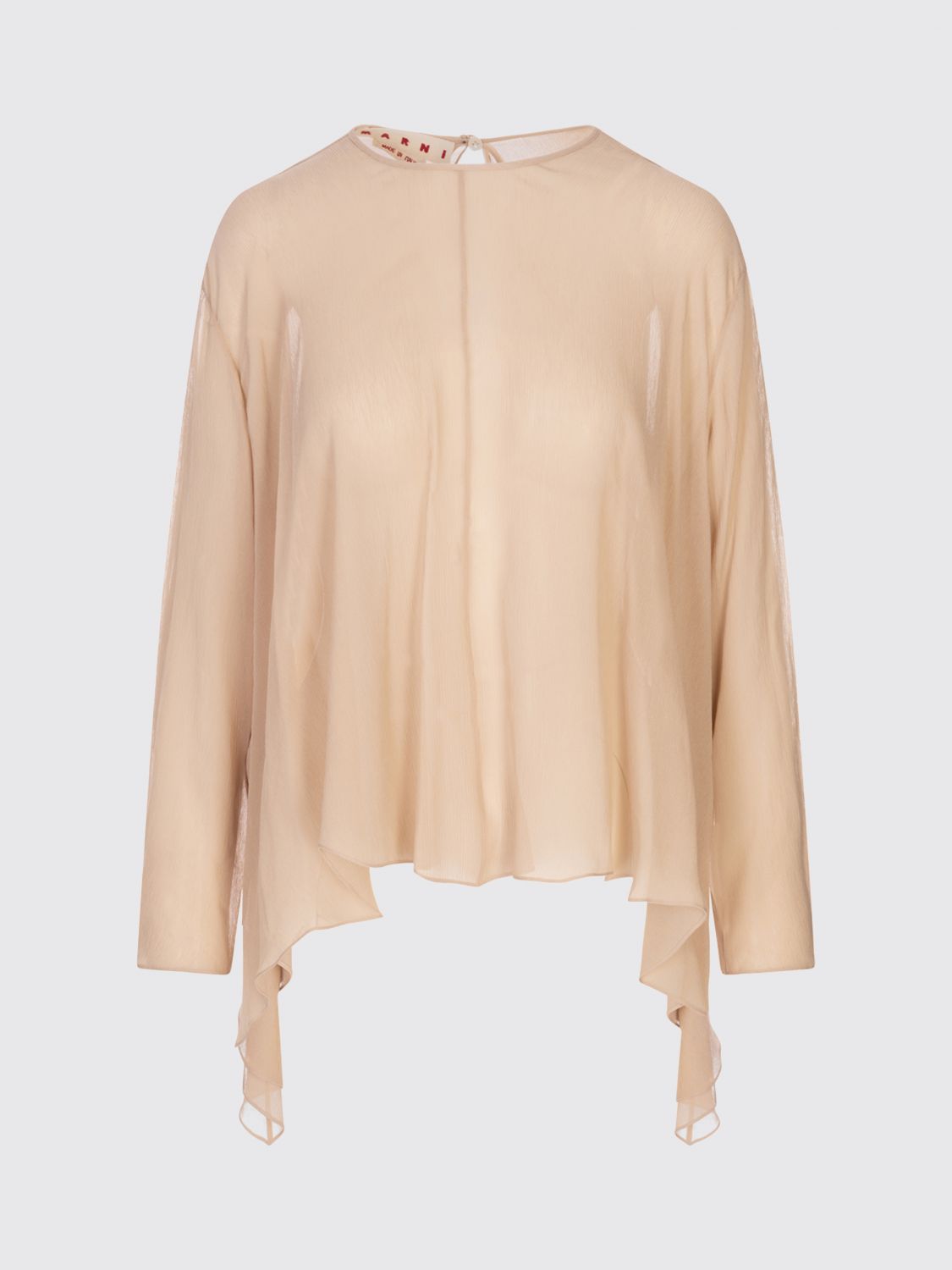 Marni Top  Woman Color Brown In Animal Print