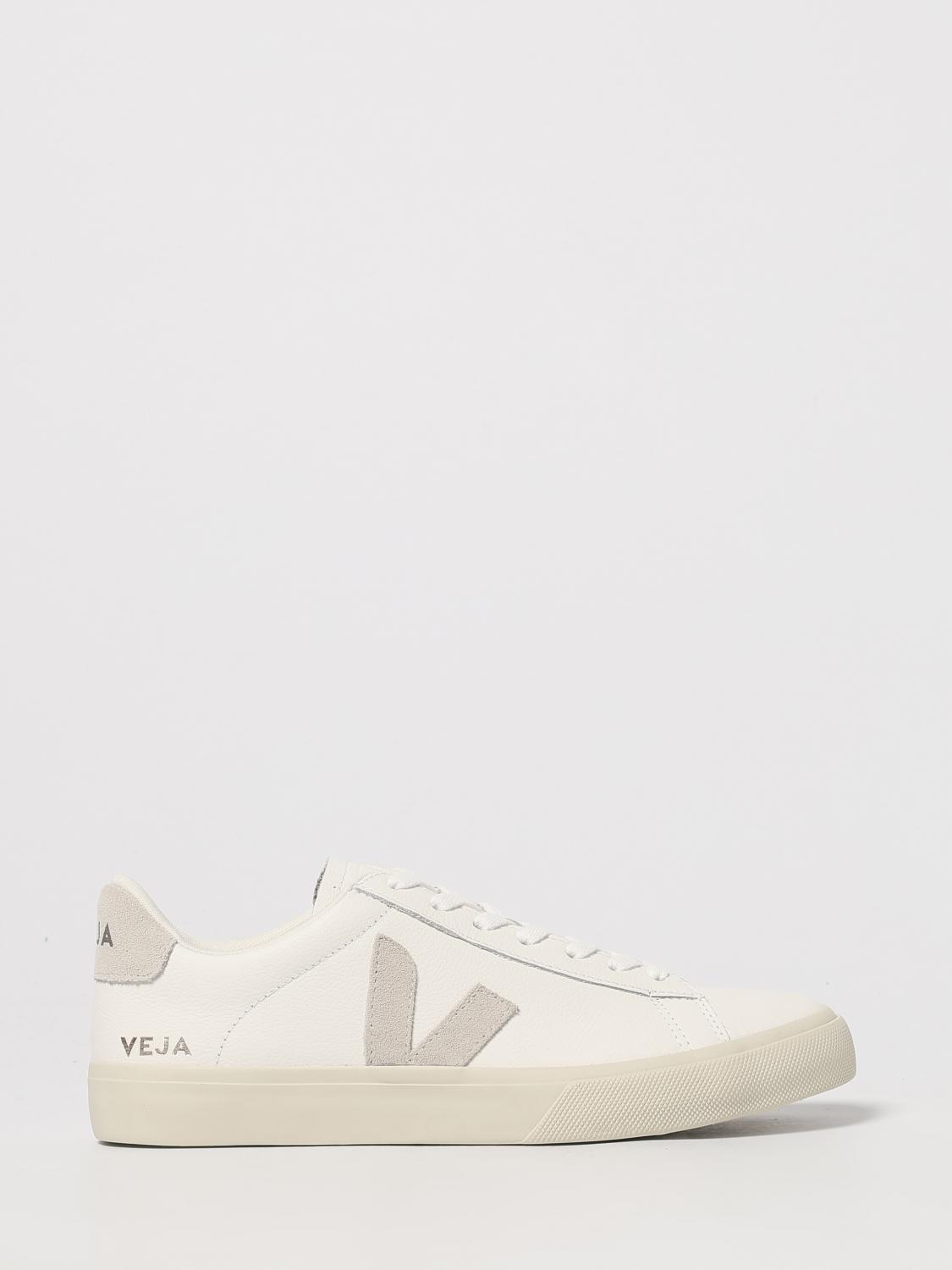 Veja Leather Sneakers In White