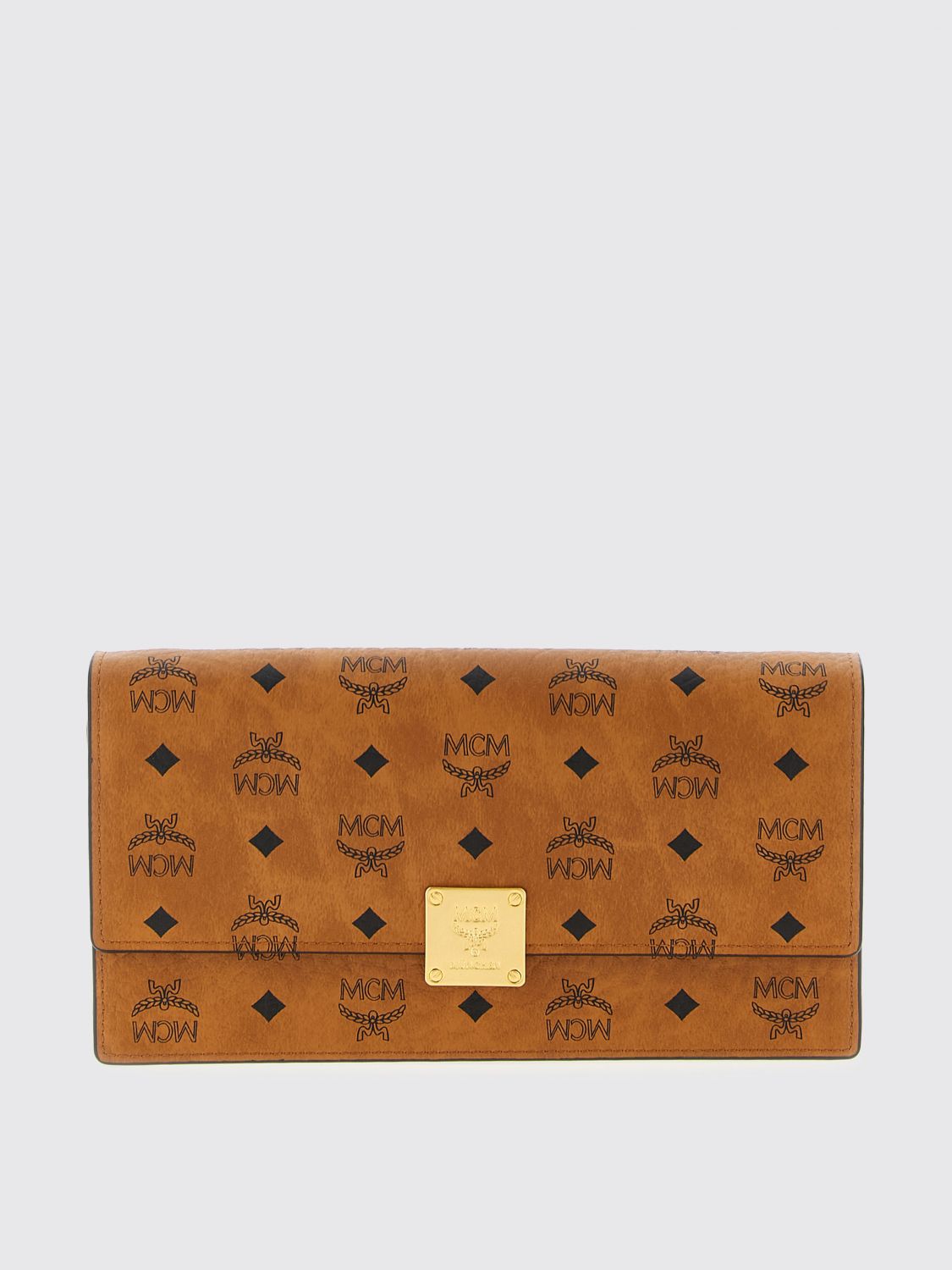 Mcm Briefcase  Woman Color Brown In Brown