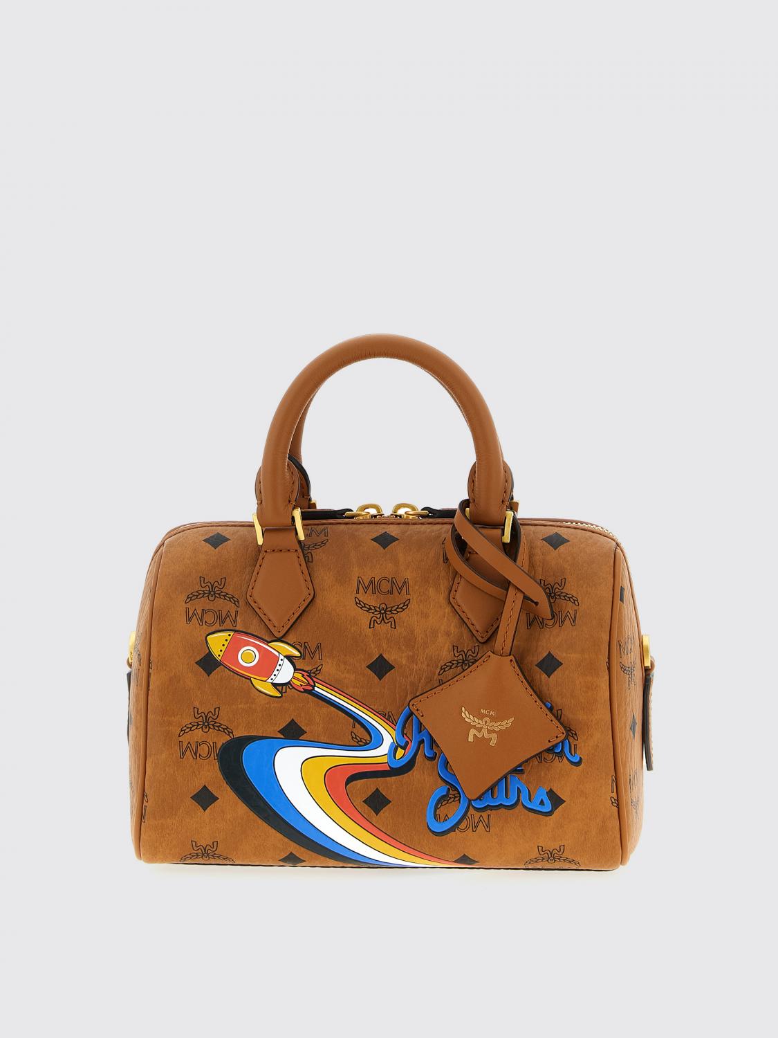 Mcm Shoulder Bag  Woman Color Brown In Brown