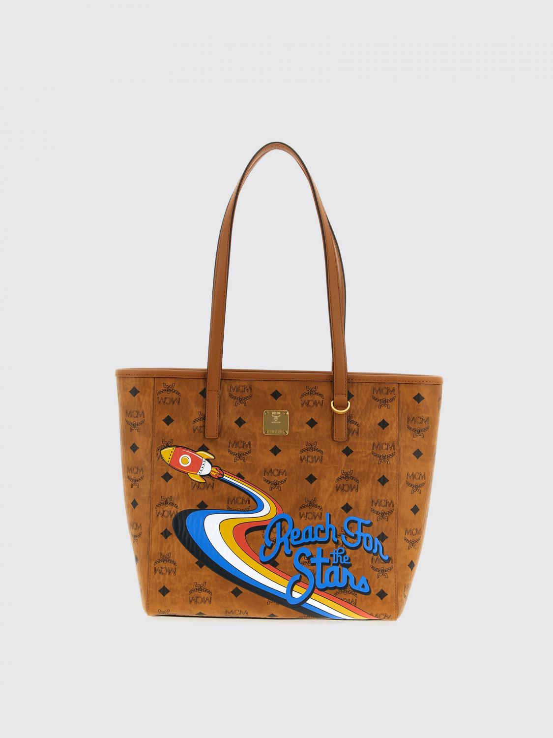 Mcm Shoulder Bag  Woman Color Brown In Brown