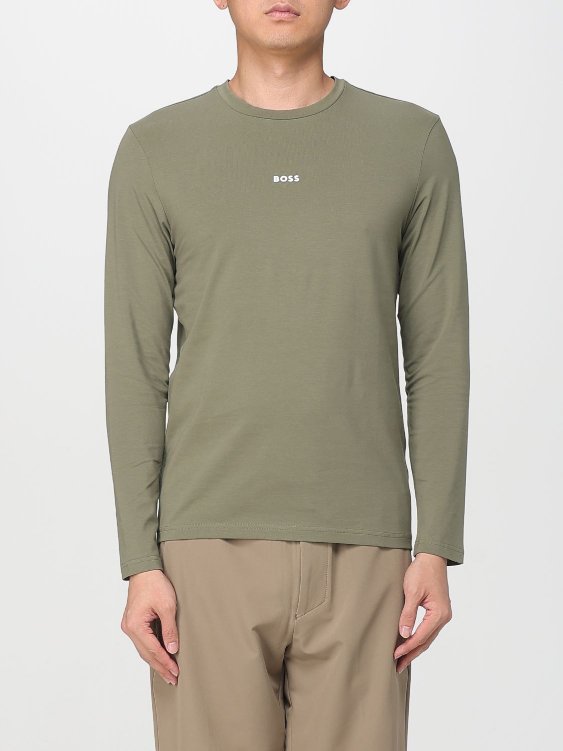 Hugo Boss T-shirt Boss Men Color Green In Green