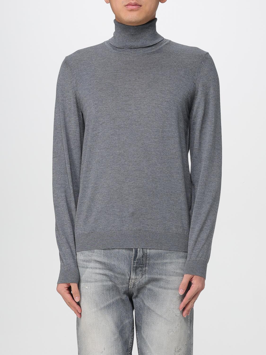 BOSS Pullover Herren Farbe Grau