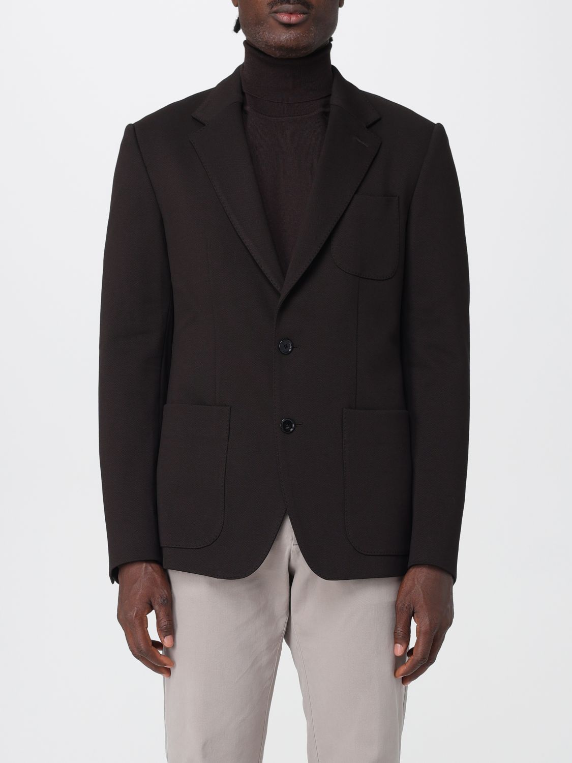 Hugo Boss Sweater Boss Men Color Brown