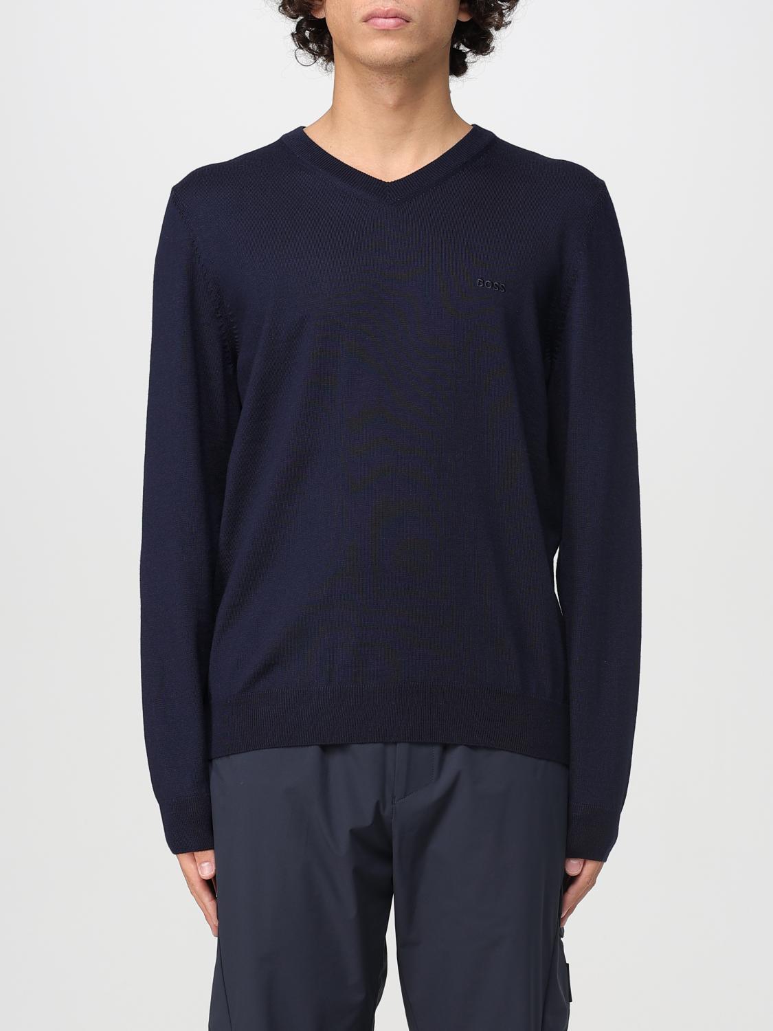 BOSS Pullover Herren Farbe Blau