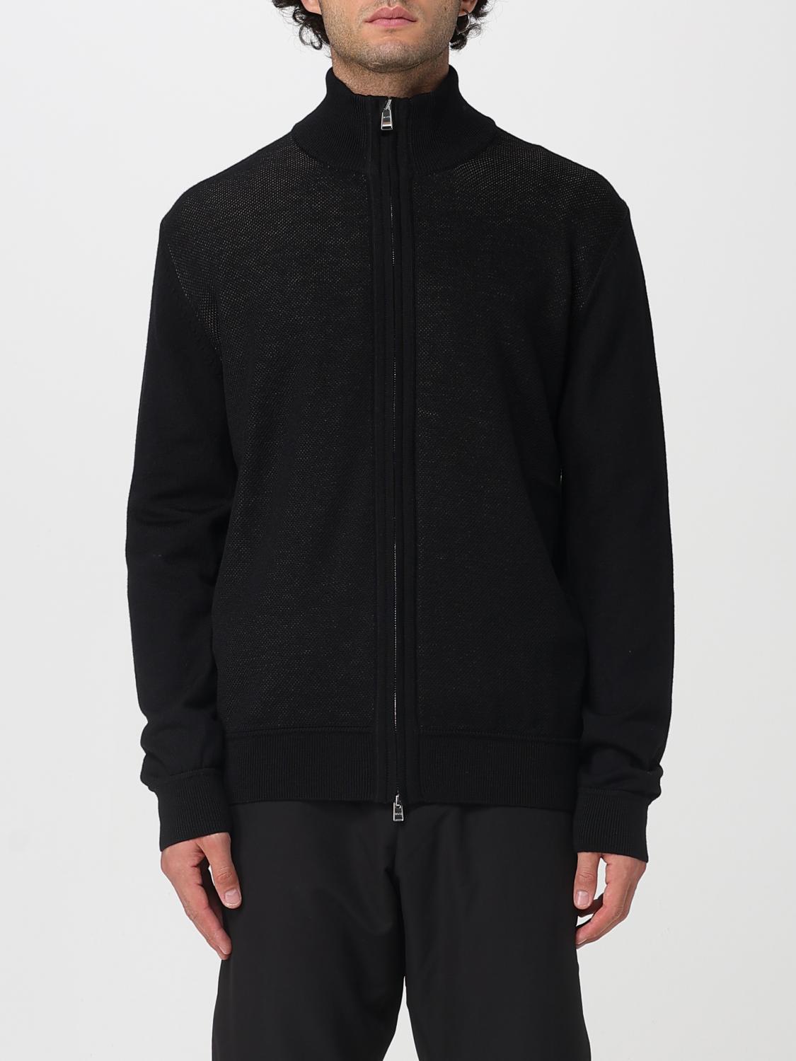 Hugo Boss Cardigan Boss Men Color Black In Black