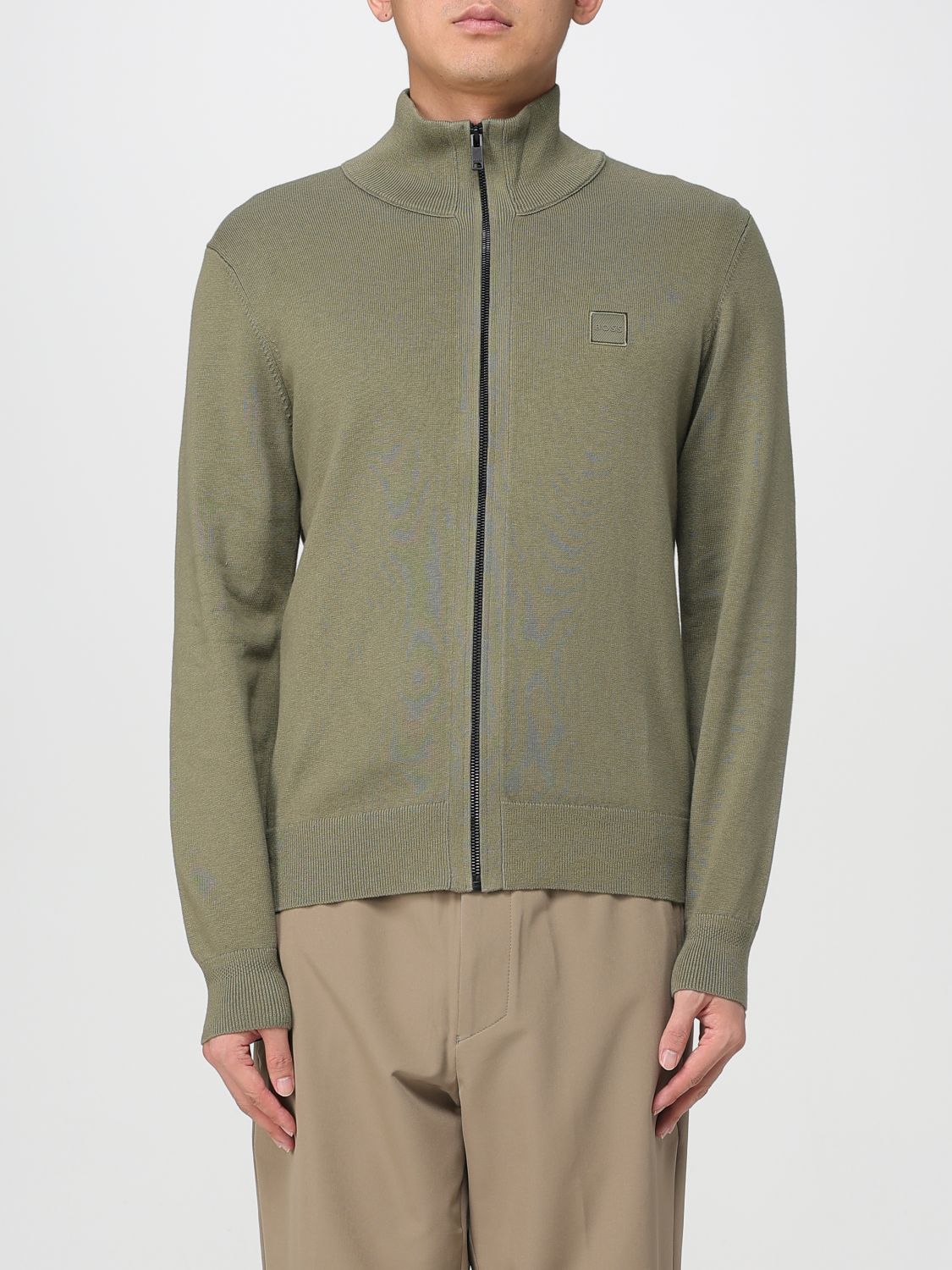 Hugo Boss Cardigan Boss Men Color Green In Green