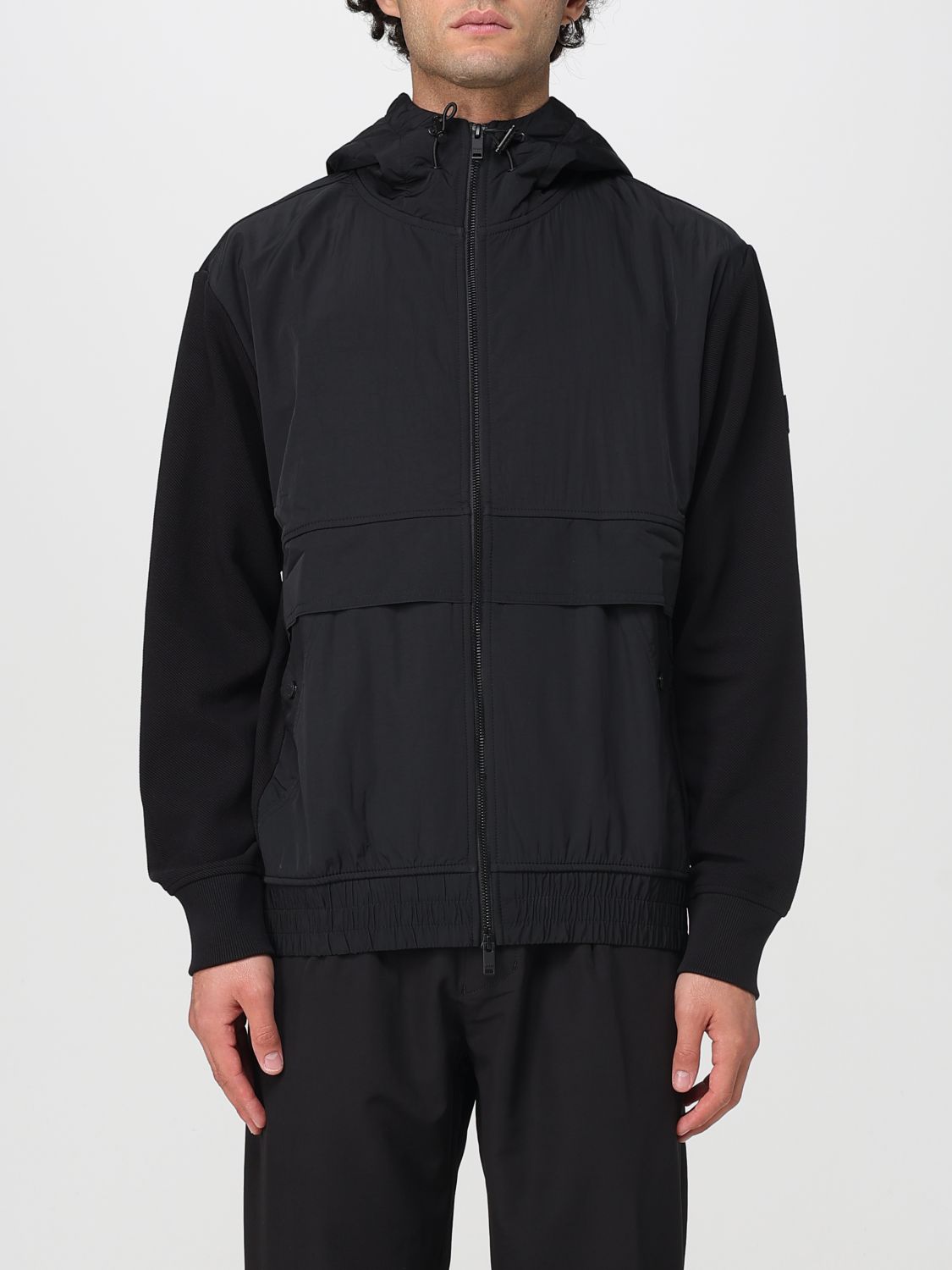Hugo Boss Jacket Boss Men Color Black In Black
