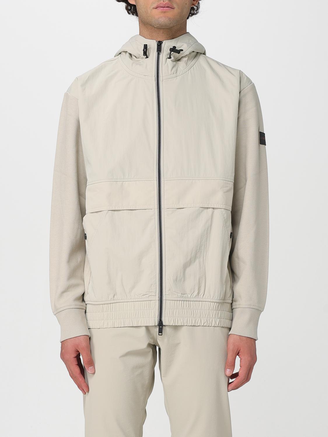 Hugo Boss Jacket Boss Men Color Beige In Neutral
