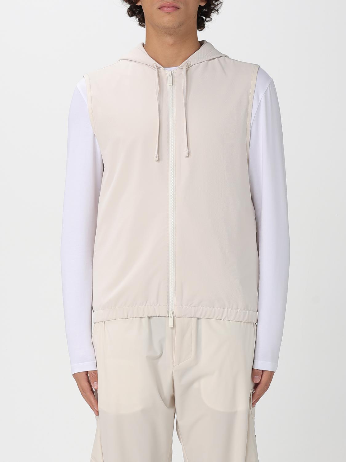 Hugo Boss Suit Vest Boss Men Color Yellow Cream In Neutral
