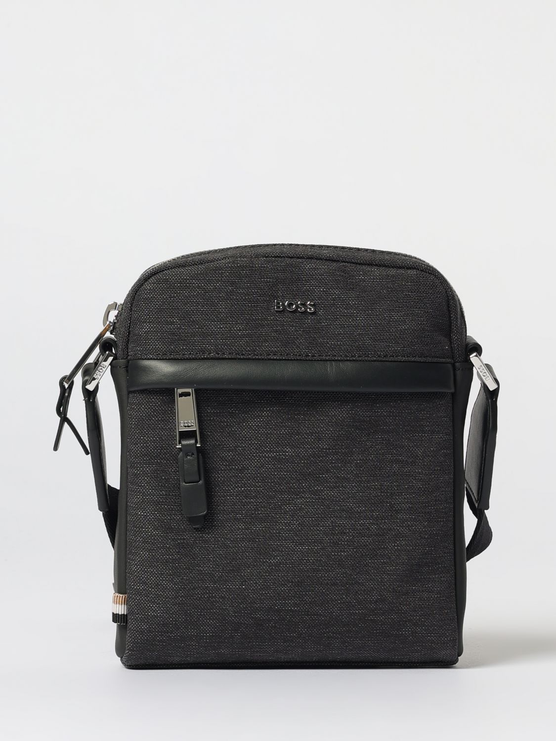 Hugo Boss Bags Boss Men Color Grey In Gray