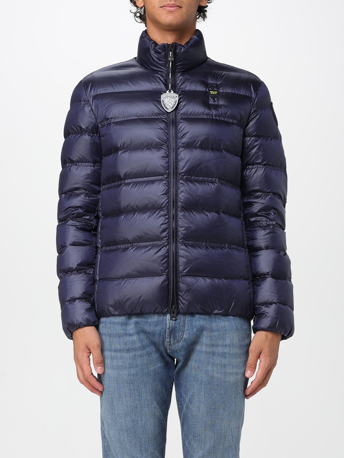Blauer Jacket Men Color Blue In Blue