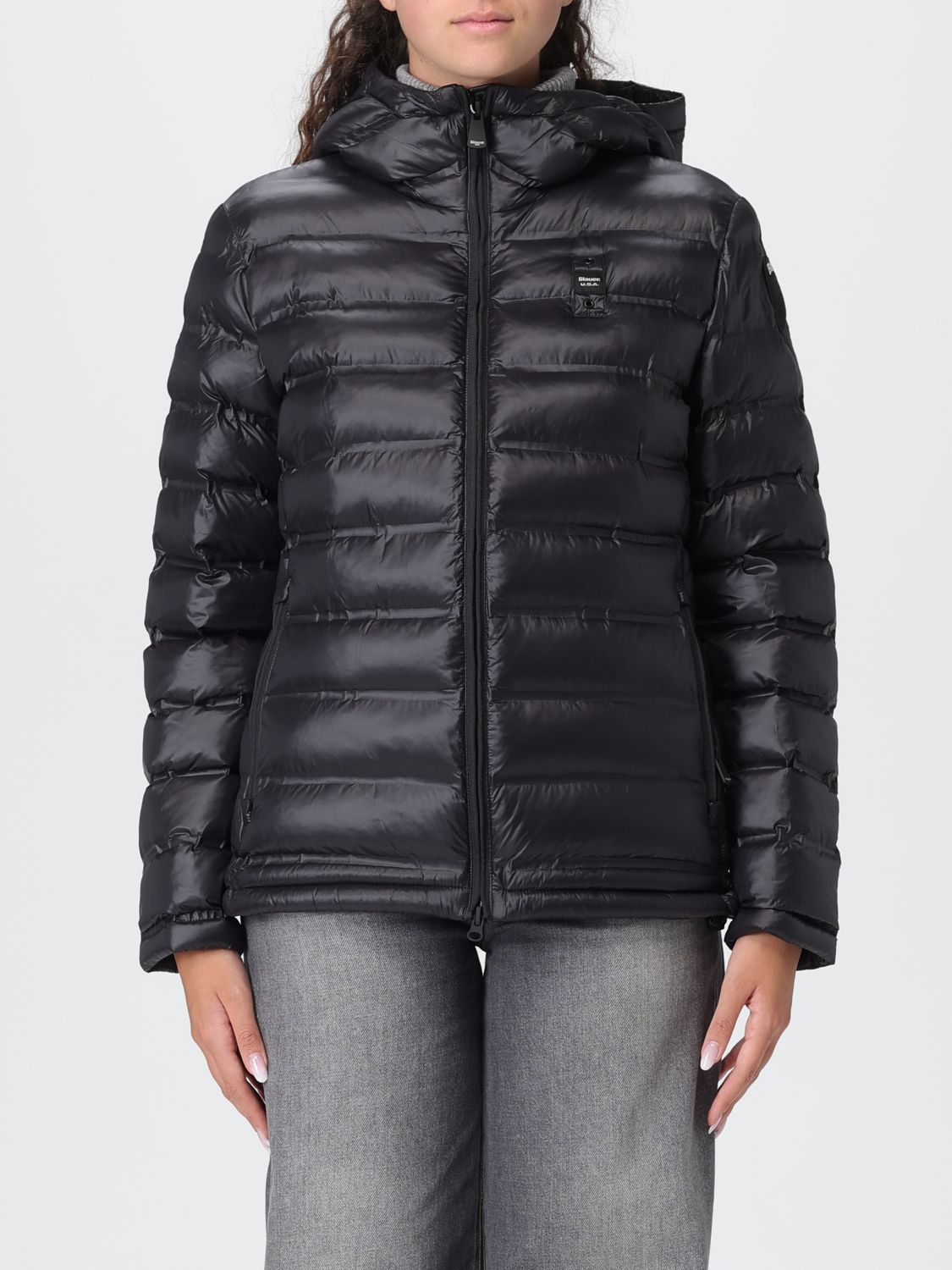 Blauer Jacket Woman Color Black In Black