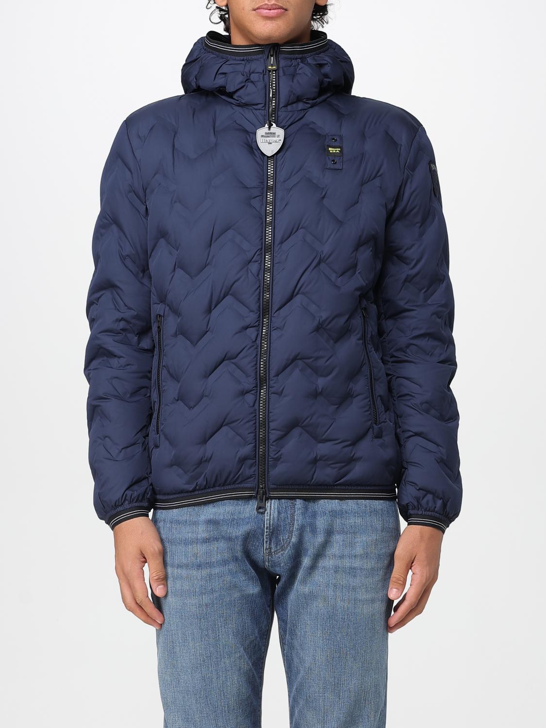 Blauer Jacket  Men Color Blue In Blue