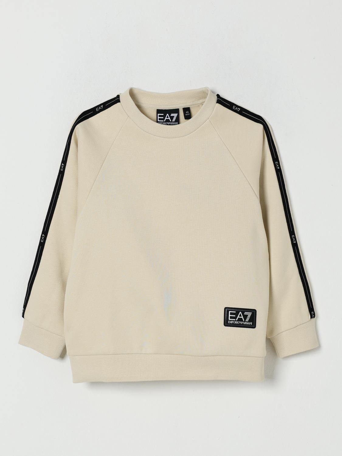 Ea7 Sweater  Kids Color Beige In Neutral