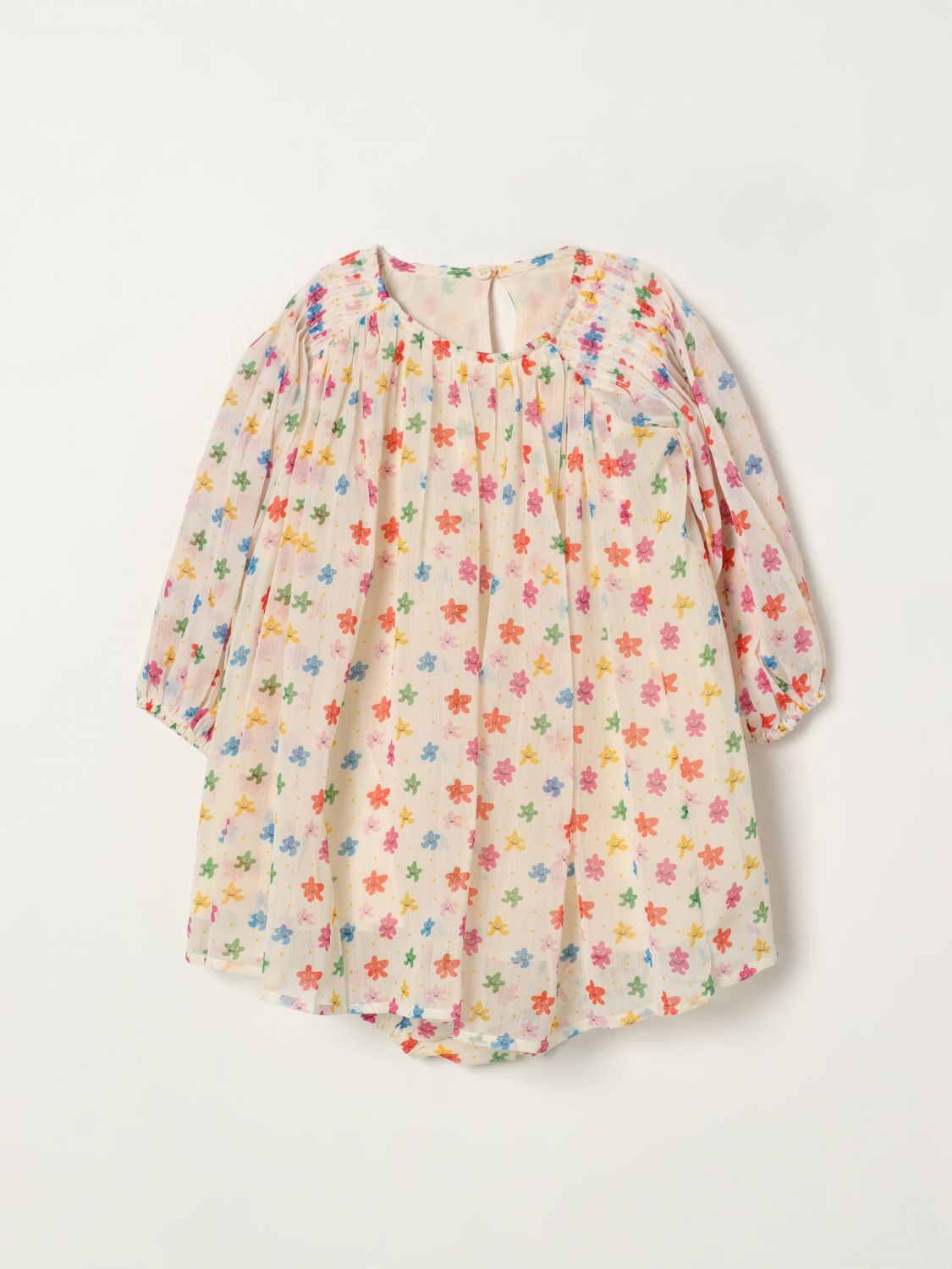 Stella Mccartney Romper Kids Kids Color Ivory In Multi
