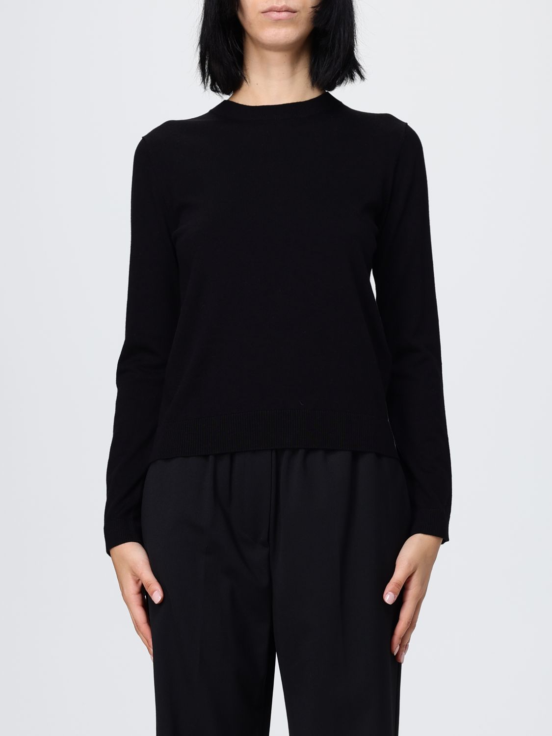 Weekend Max Mara Sweater Woman In Black