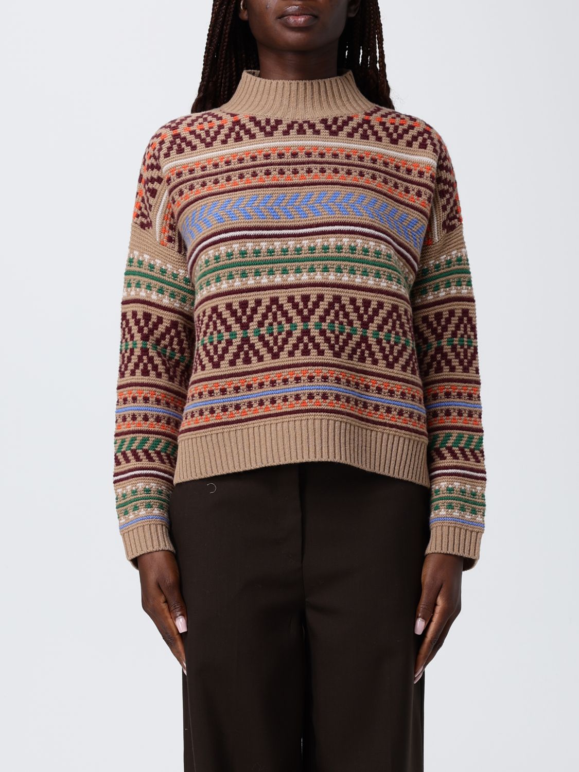 Weekend Max Mara Sweater Woman In Multi